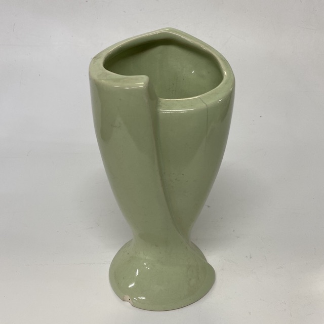 VASE, Art Deco - Australian Pottery Light Green